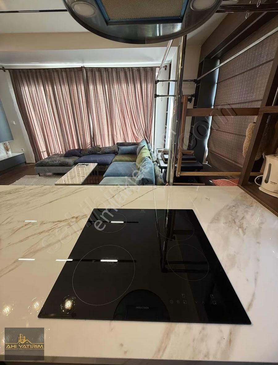 Ahi Group'tan Lüks Eşyalı Kiralık 1+1 Daire - Görsel 14