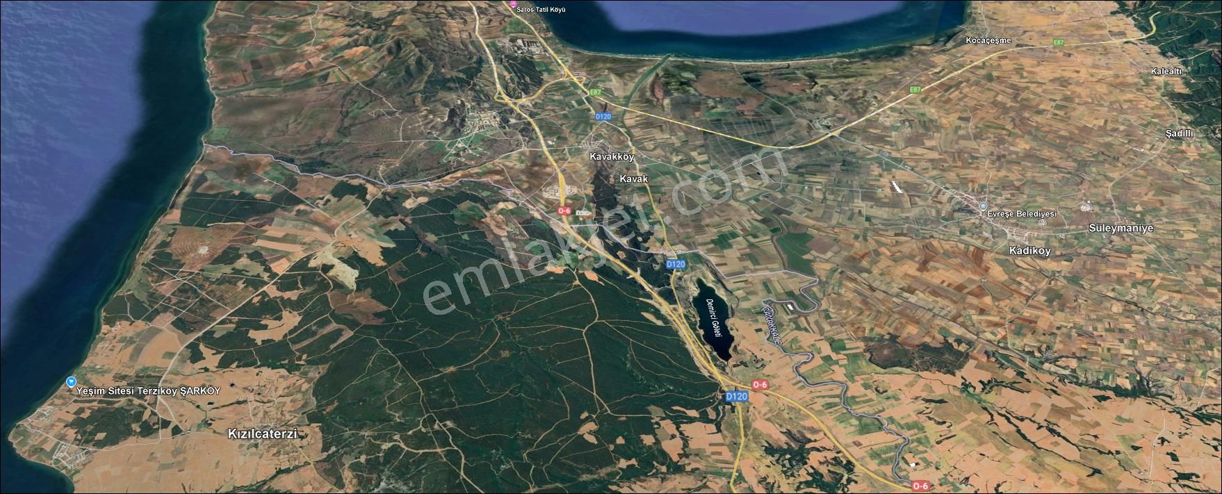 Acil Satılık Çanakkale Gelibolu Evreşe De Yatırım Fırstı, Satılık 2 Adet Bitişik Tarla - Görsel 10