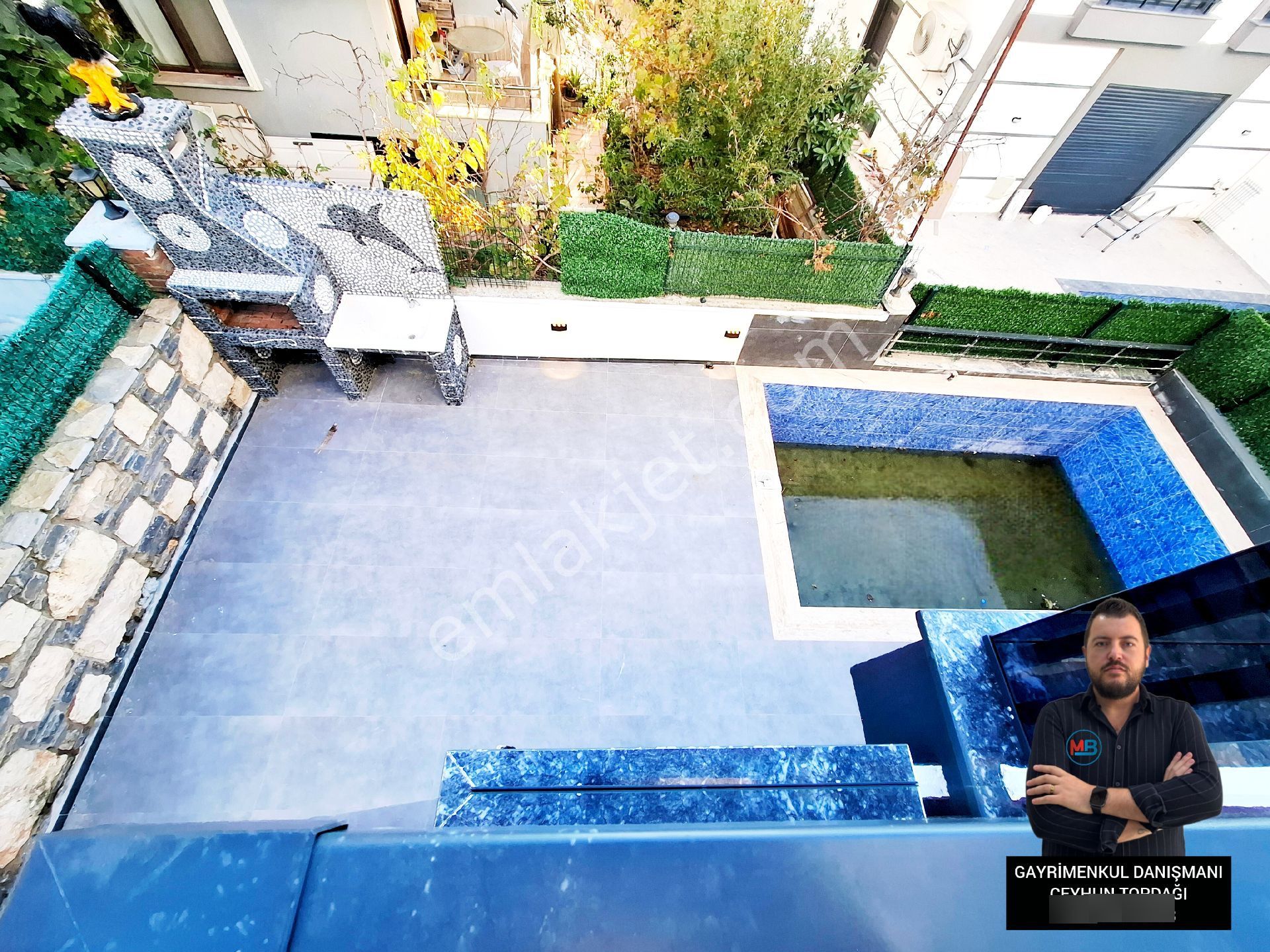 Didimde Satılık Sıfır 3+1 Müstakil Havuzlu Bahçeli Bağımsız Geniş Kullanışlı Villa ! - Görsel 21