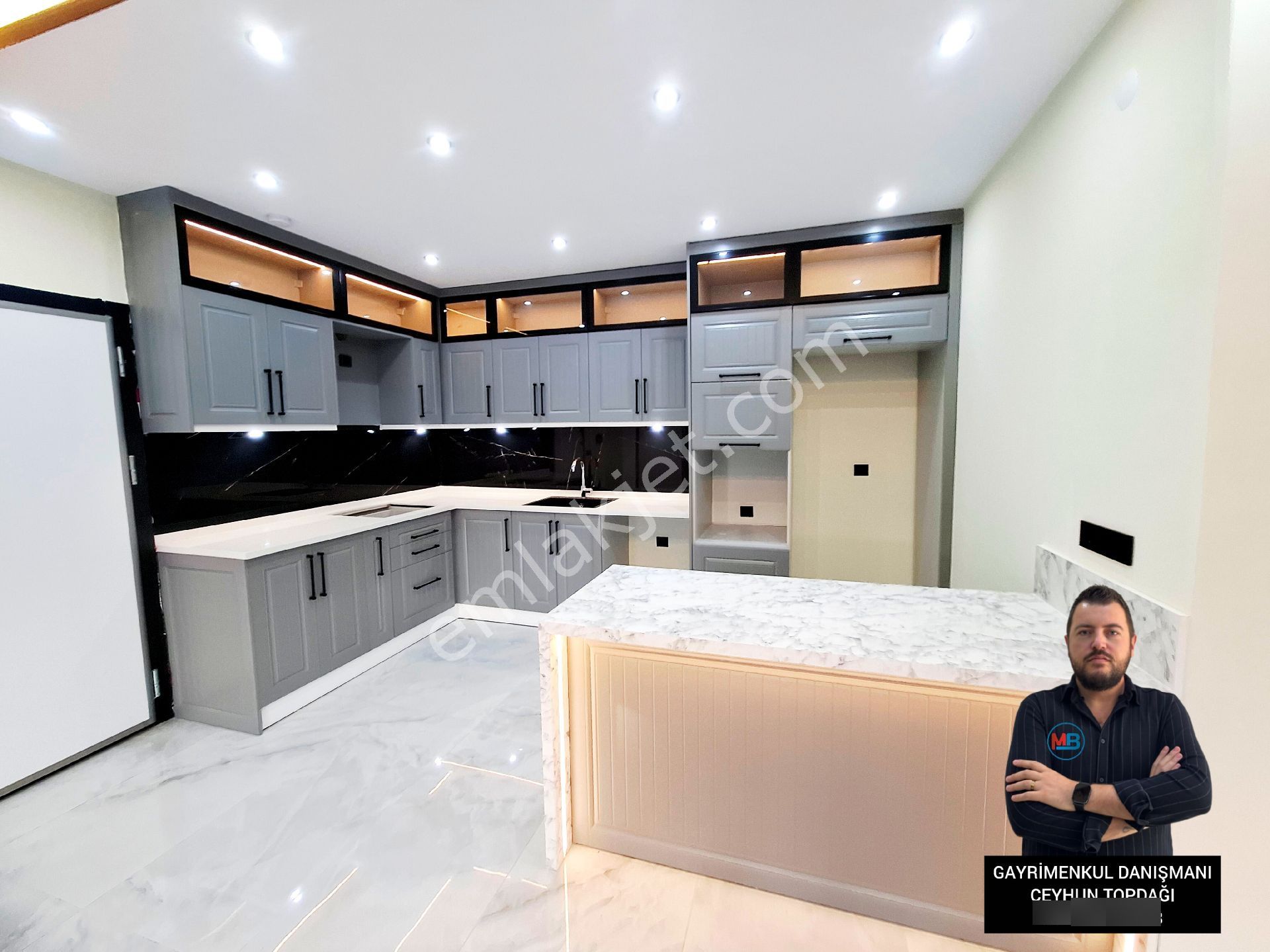 Didimde Satılık 3+1 Müstakil Bahçeli Tripleks Bağımsız Girişli Sıfır Villa ! - Görsel 6