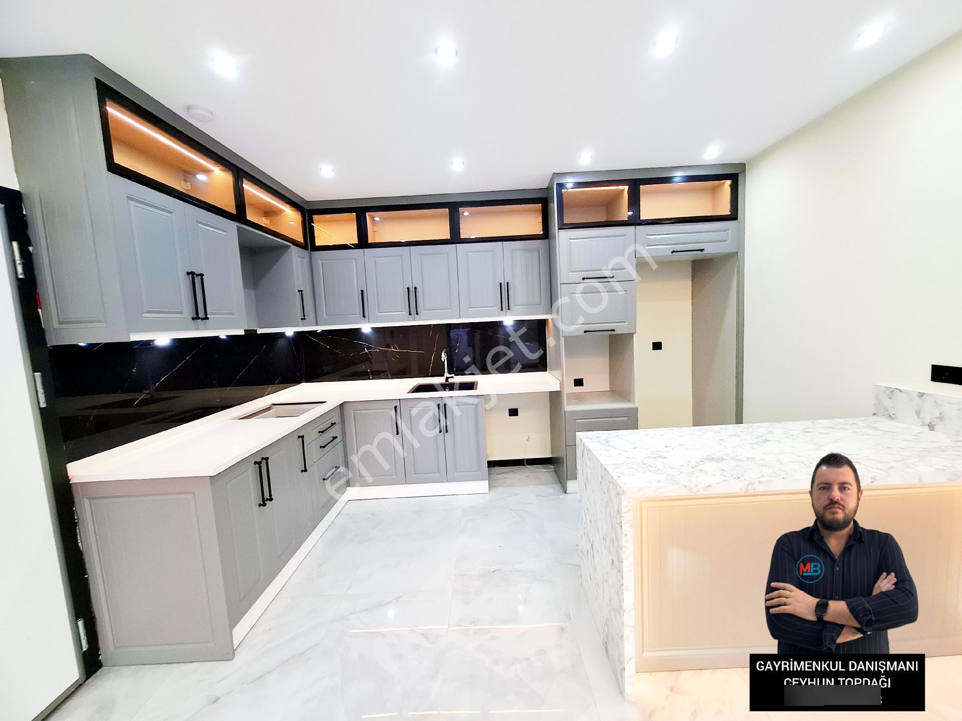 Didimde Satılık 3+1 Müstakil Bahçeli Tripleks Bağımsız Girişli Sıfır Villa ! - Görsel 14