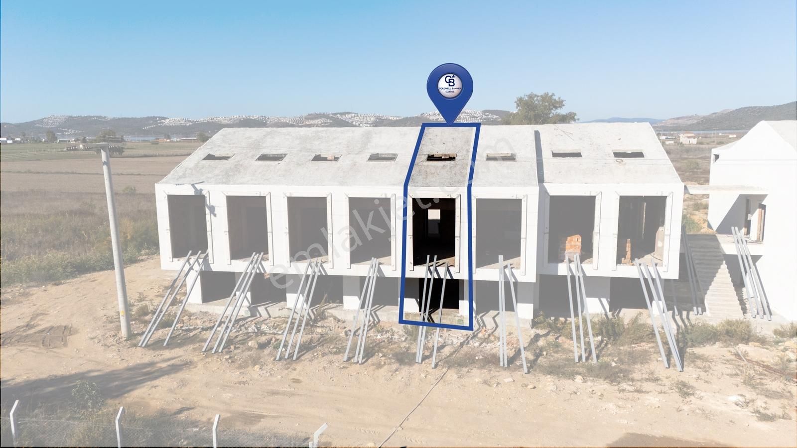 Cb Marina'dan Gate Bodrum'da Satılık 1+1 Loft Home & Ofis /no:31 - Görsel 12