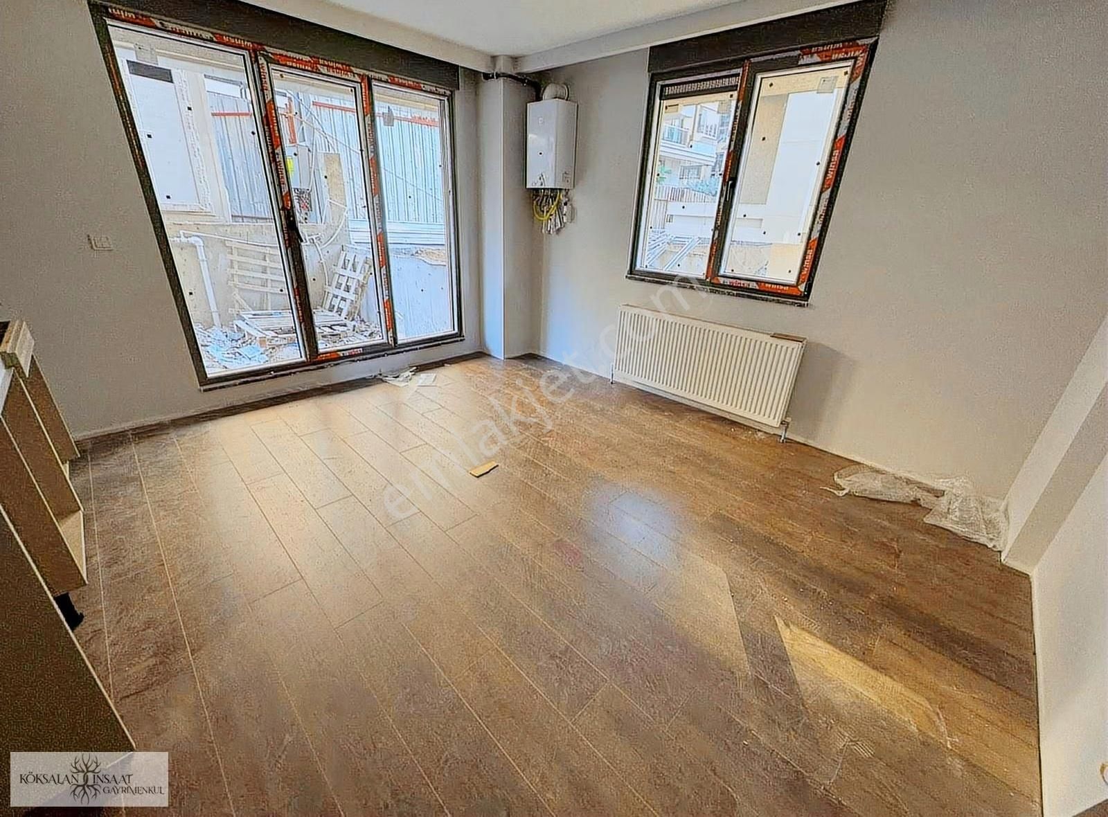 Köksalandan Ulaşıma Yakın Sıfır Yeni Binada Ön Cephe Bahçeli 1+1 - Görsel 13