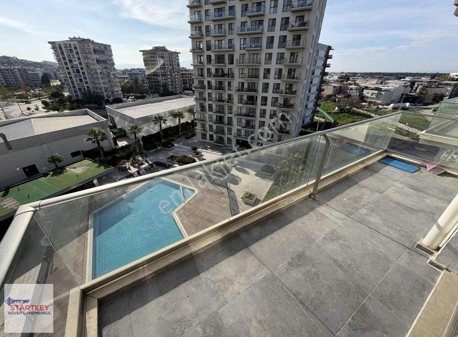 Marka 333 Sitesinde Kiracısız Havuz Cepheli Satılık 1+1 Daire - Görsel 10