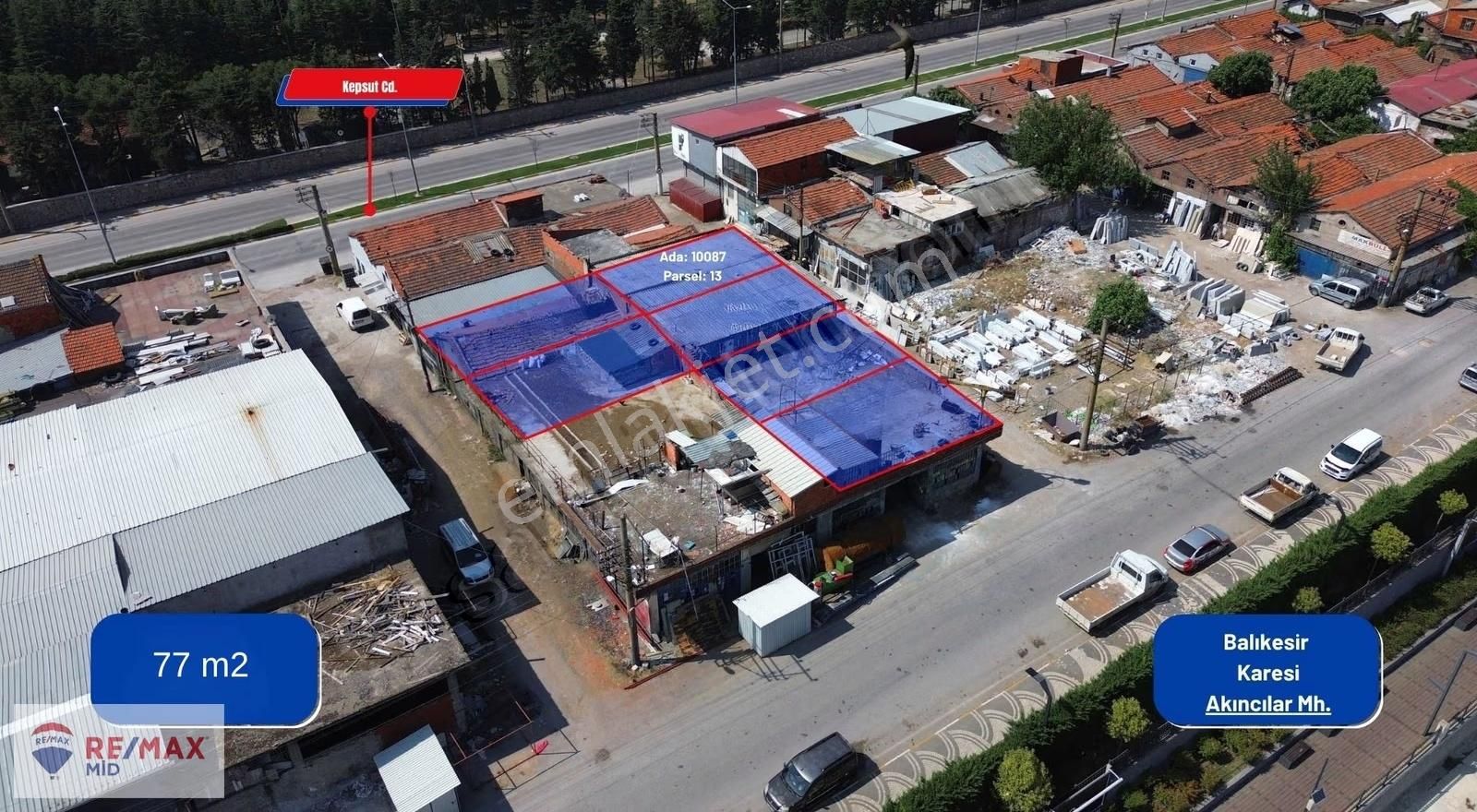 Remax Mid Gümüşçeşme Ağır Sanayi 77 M2 Satılık Dükkan