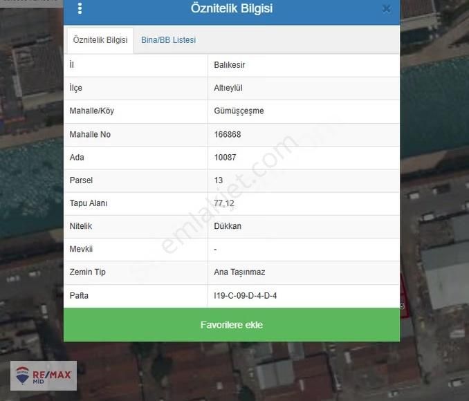 Remax Mid Gümüşçeşme Ağır Sanayi 77 M2 Satılık Dükkan - Görsel 3
