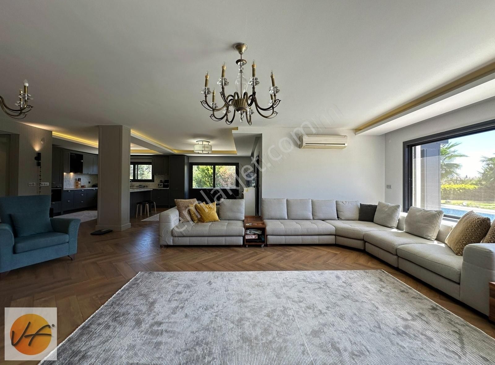 Çeşme Dalyan 1000m2 Arsa İçinde Tam Müstakil Satılık Villa - Görsel 3