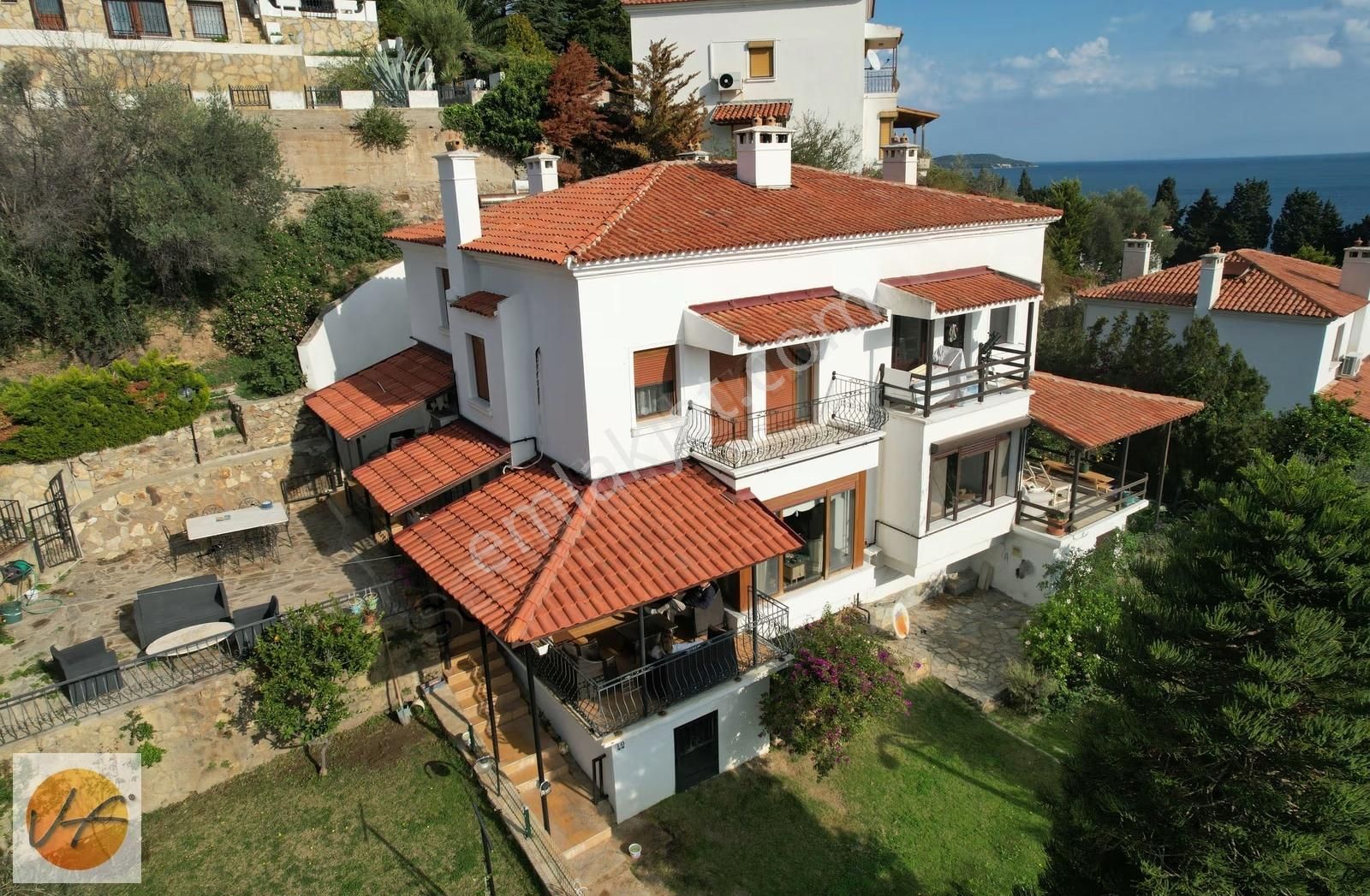 Urla İskele Yelkenkaya Sitesi'nde Satıklık 3+1 Özel Villa - Görsel 22