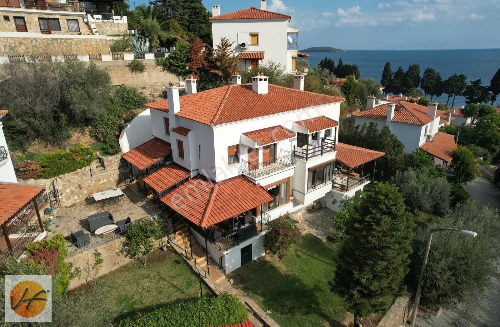Urla İskele Yelkenkaya Sitesi'nde Satıklık 3+1 Özel Villa - Görsel 28