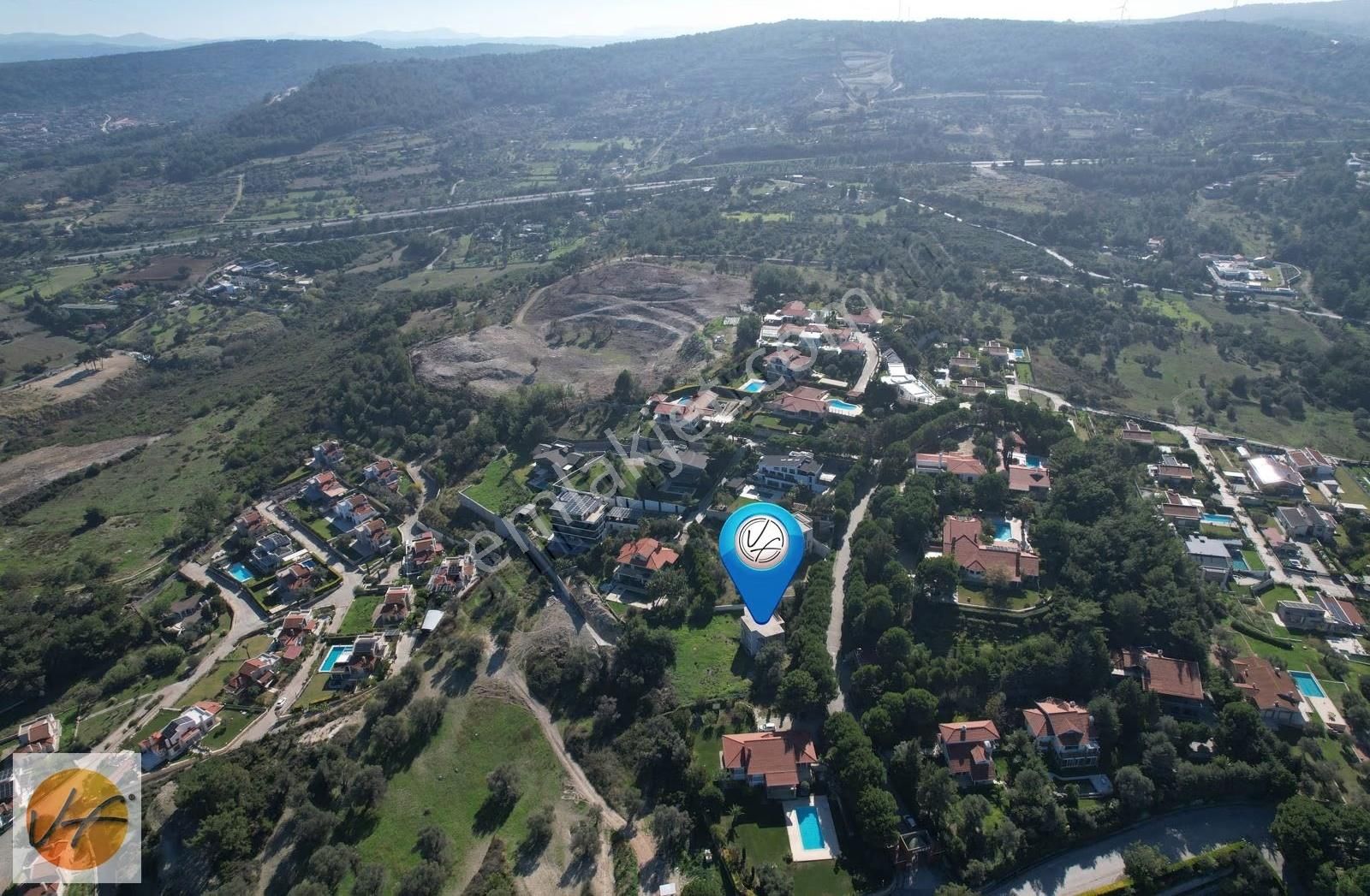 Urla Kekliktepe Sefaköy Sitesinde Satılık Villa Ve Arsası - Görsel 16