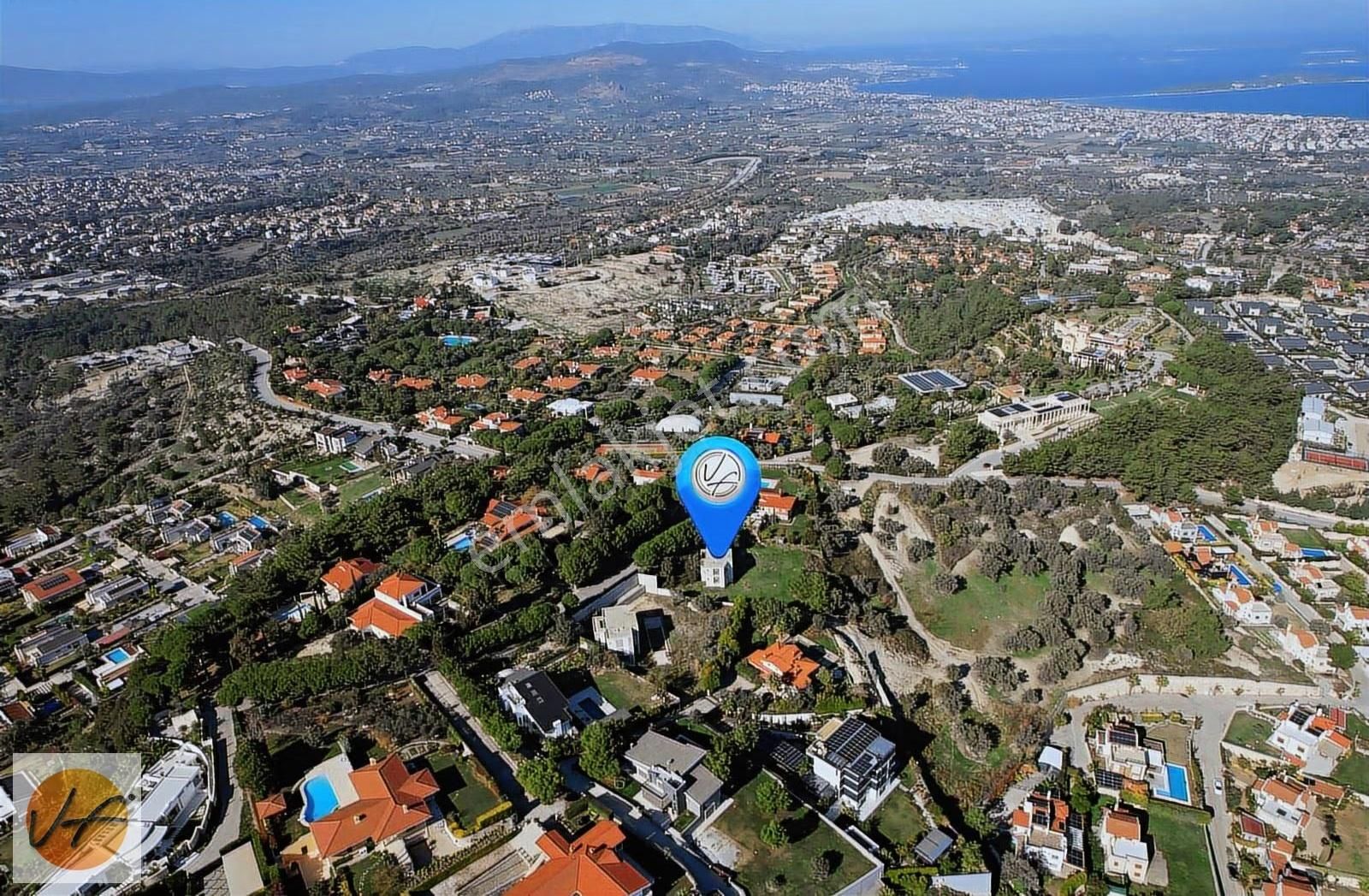 Urla Kekliktepe Sefaköy Sitesinde Satılık Villa Ve Arsası - Görsel 9