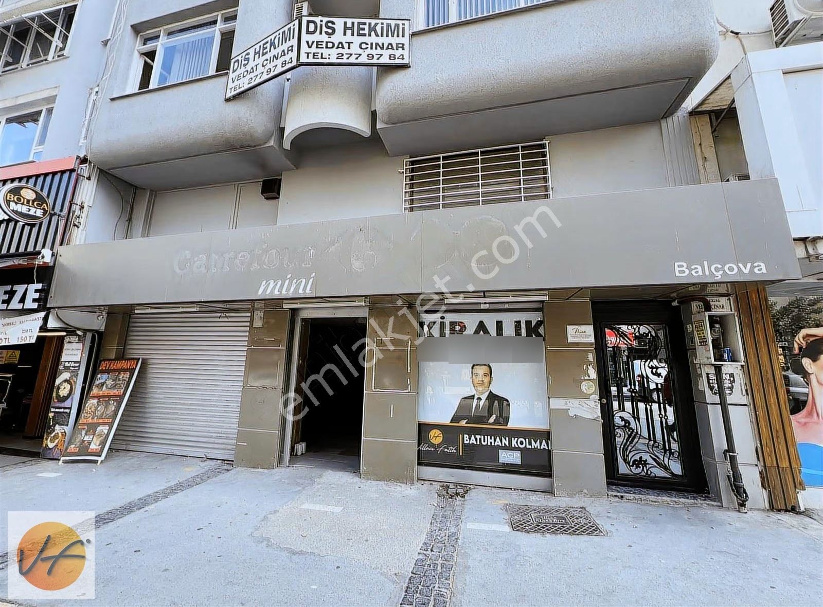 Balçova Ata Caddesinde Eşsiz Konumda Kiralık Dükkan