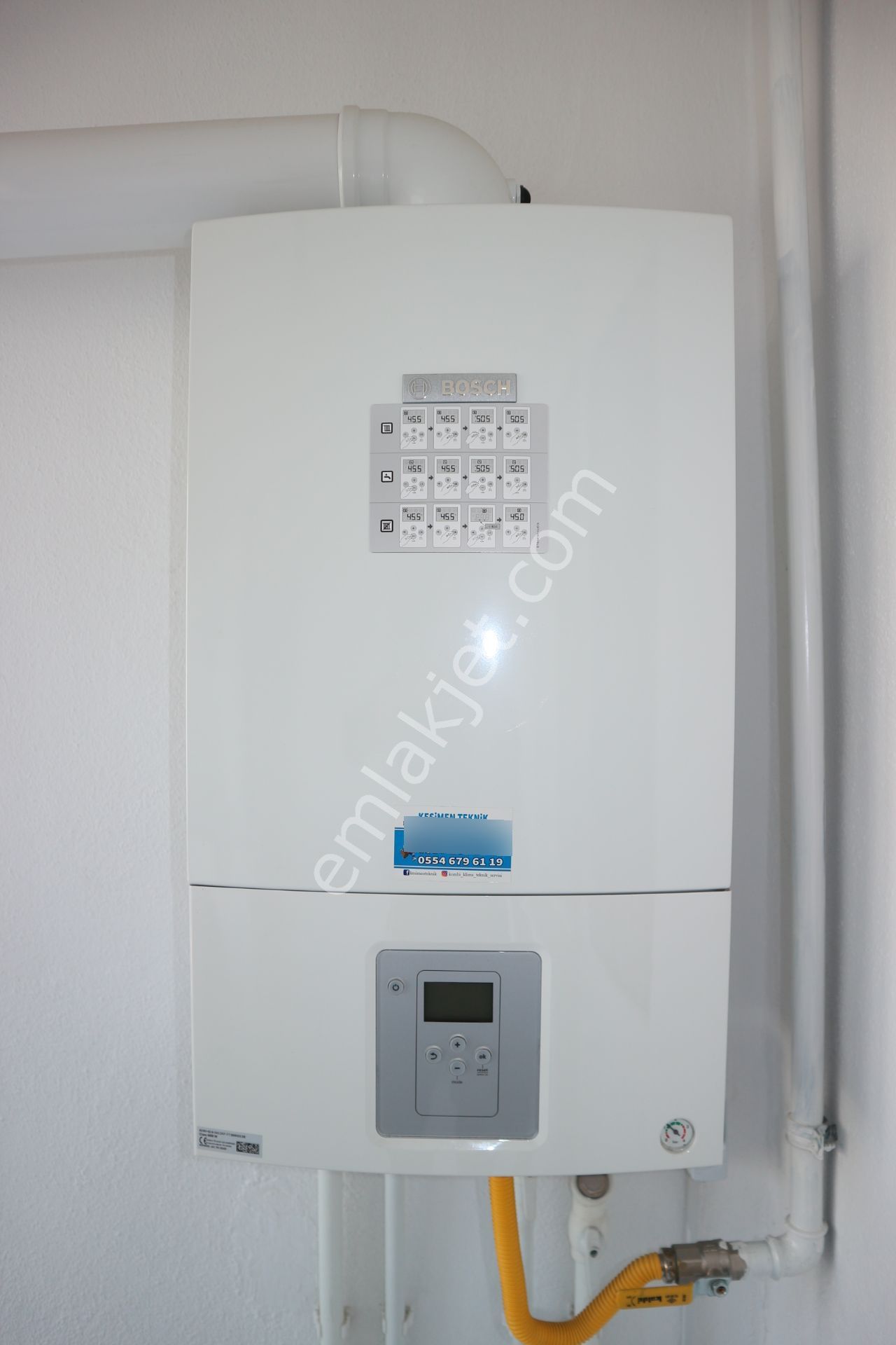 Akif'ten Elvankent'te Site İçi Ara Kat 3+1 Kiralık Daire - Görsel 9