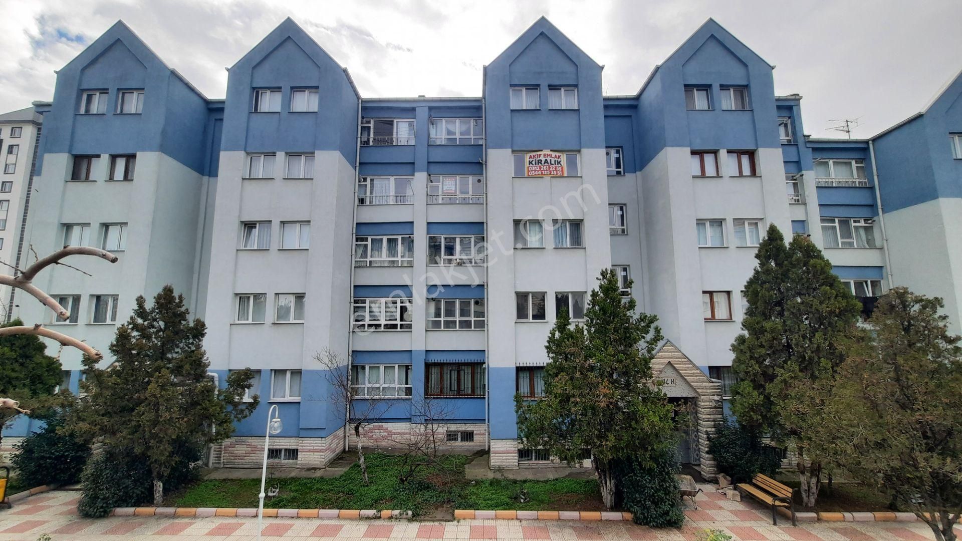 Akif'ten Elvankent'te Site İçi Ara Kat 3+1 Kiralık Daire - Görsel 25