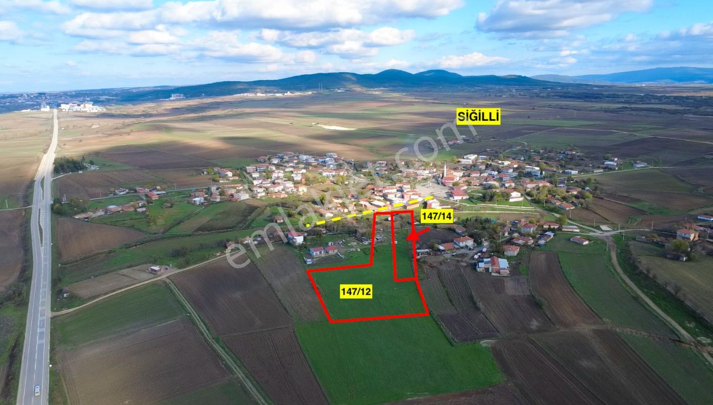 Mayadan Edirne Keşan Siğilli Köyünde Satılık 6.366m212 Arsa - Görsel 3