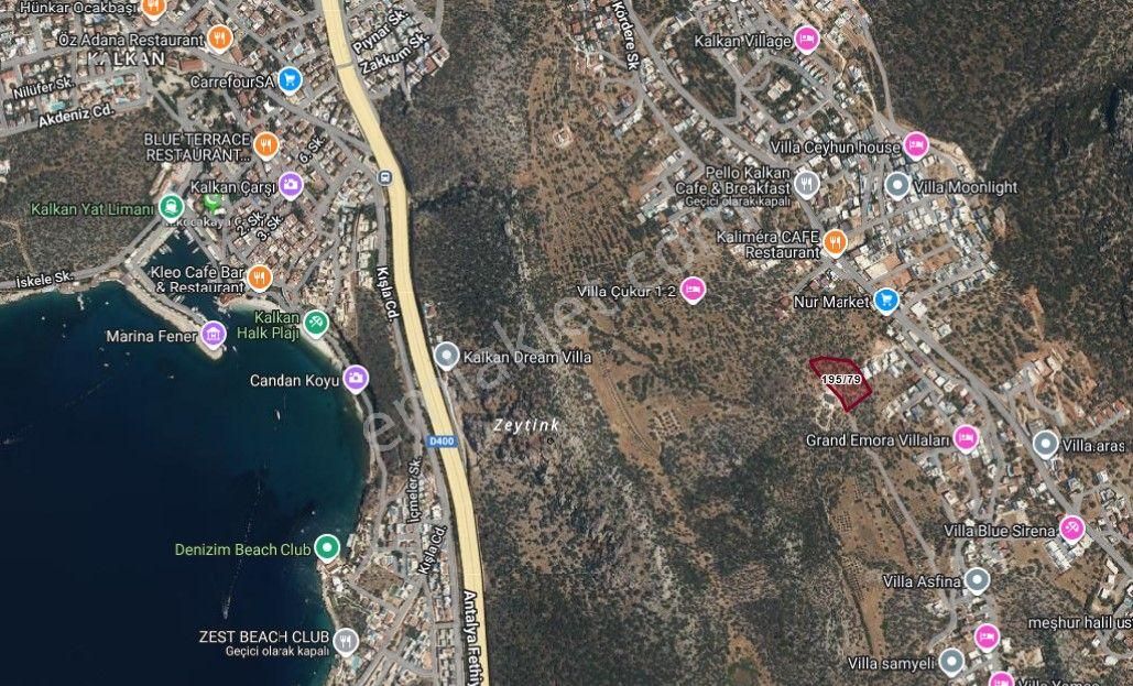 Kalkan Bezirgan'da Kalkan Merkeze Yakın 5000 M2 Arazi - Görsel 7