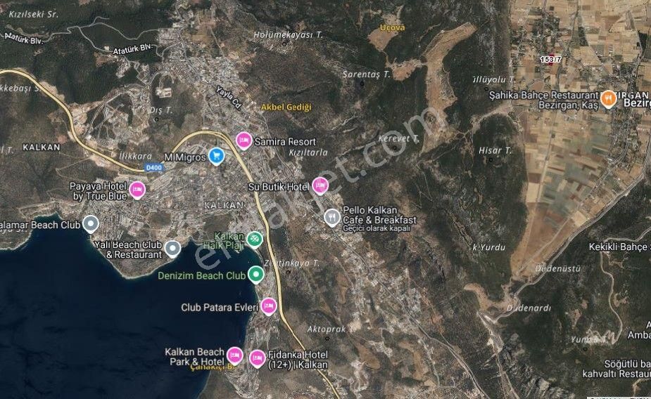Kalkan Bezirgan'da 2282 M2 Satılık Arazi - Görsel 7