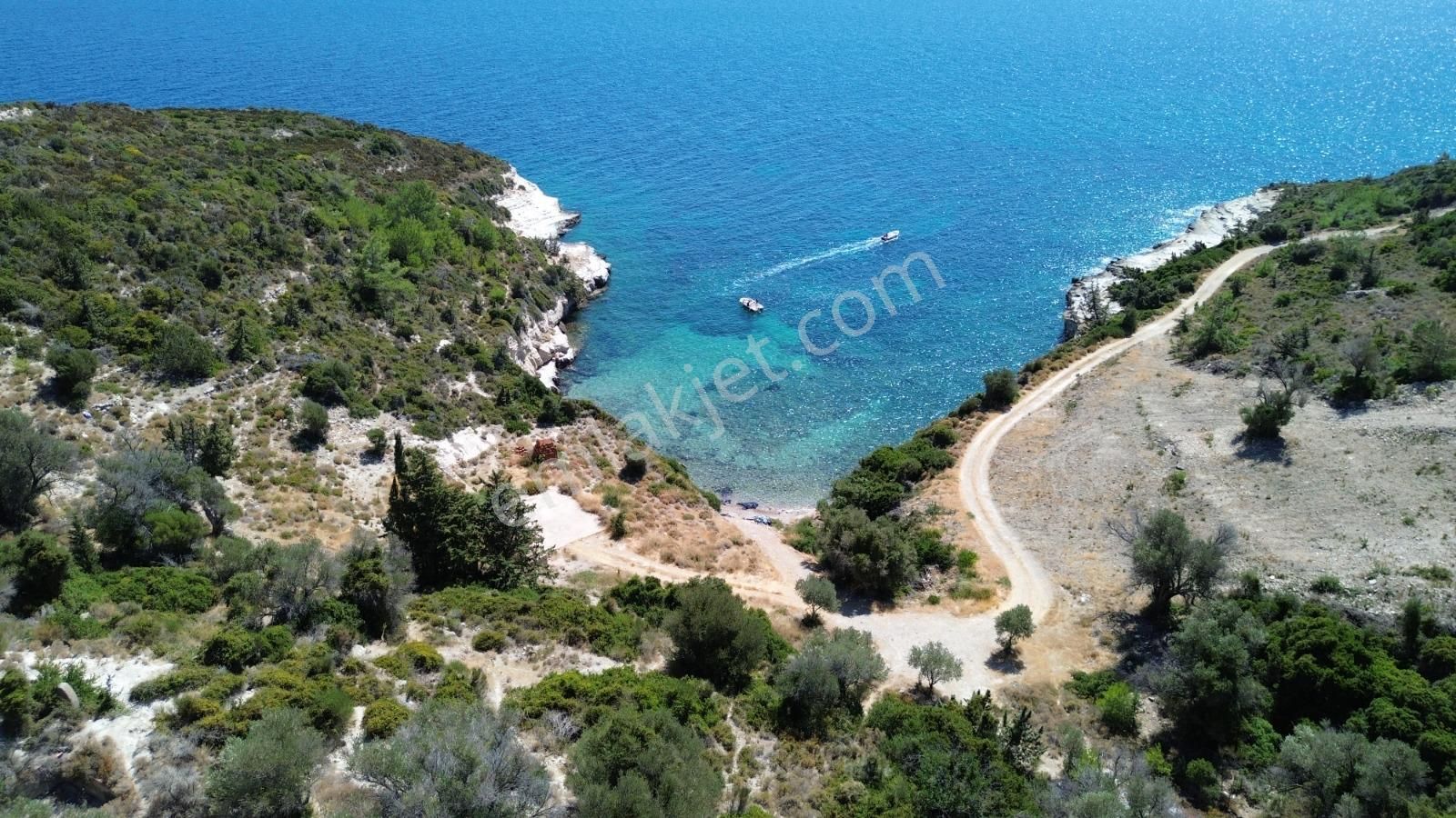 Karaburun Anbarseki'de 1659 M² Denize Sıfır Tarla - Görsel 8