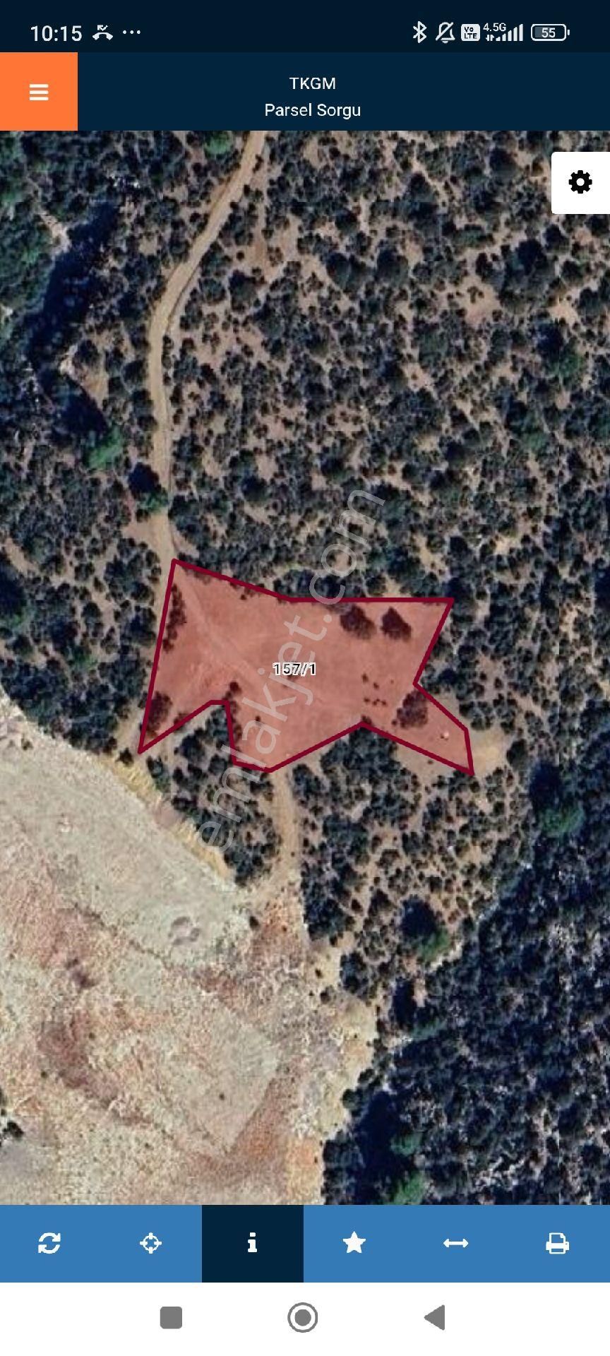 ✅korkuteli✅bayat Bademleri Köyü✅korucak Mevkisi✅satılık 4.024m2 Tarla