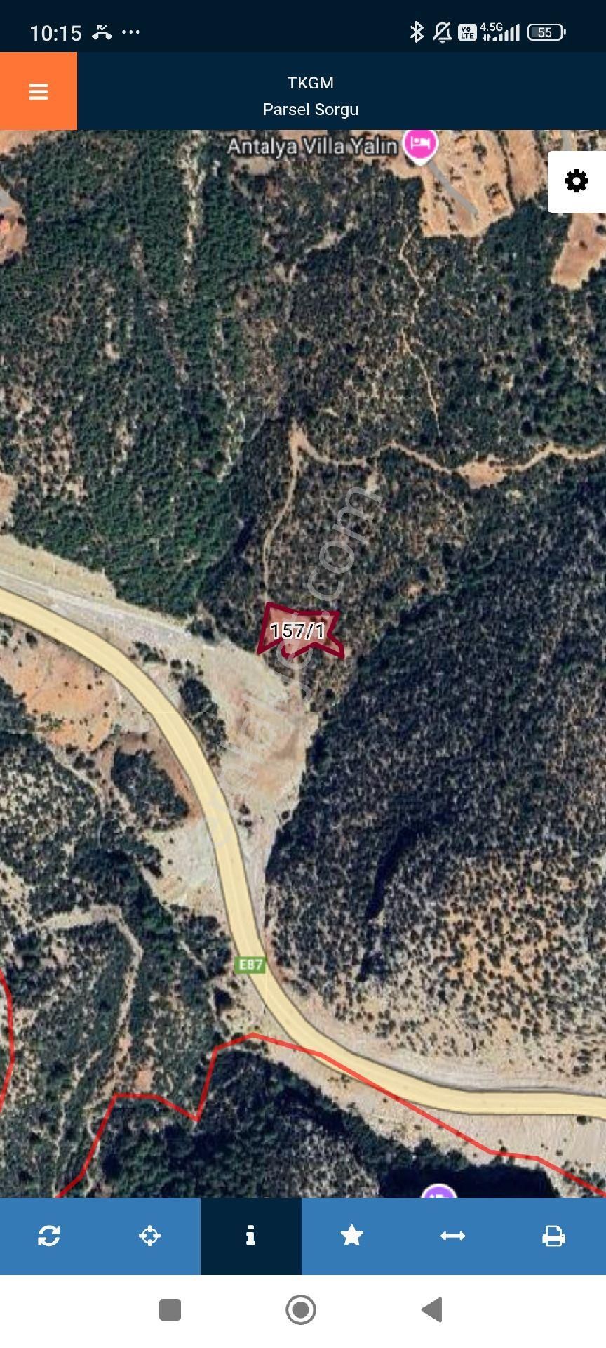 ✅korkuteli✅bayat Bademleri Köyü✅korucak Mevkisi✅satılık 4.024m2 Tarla - Görsel 3