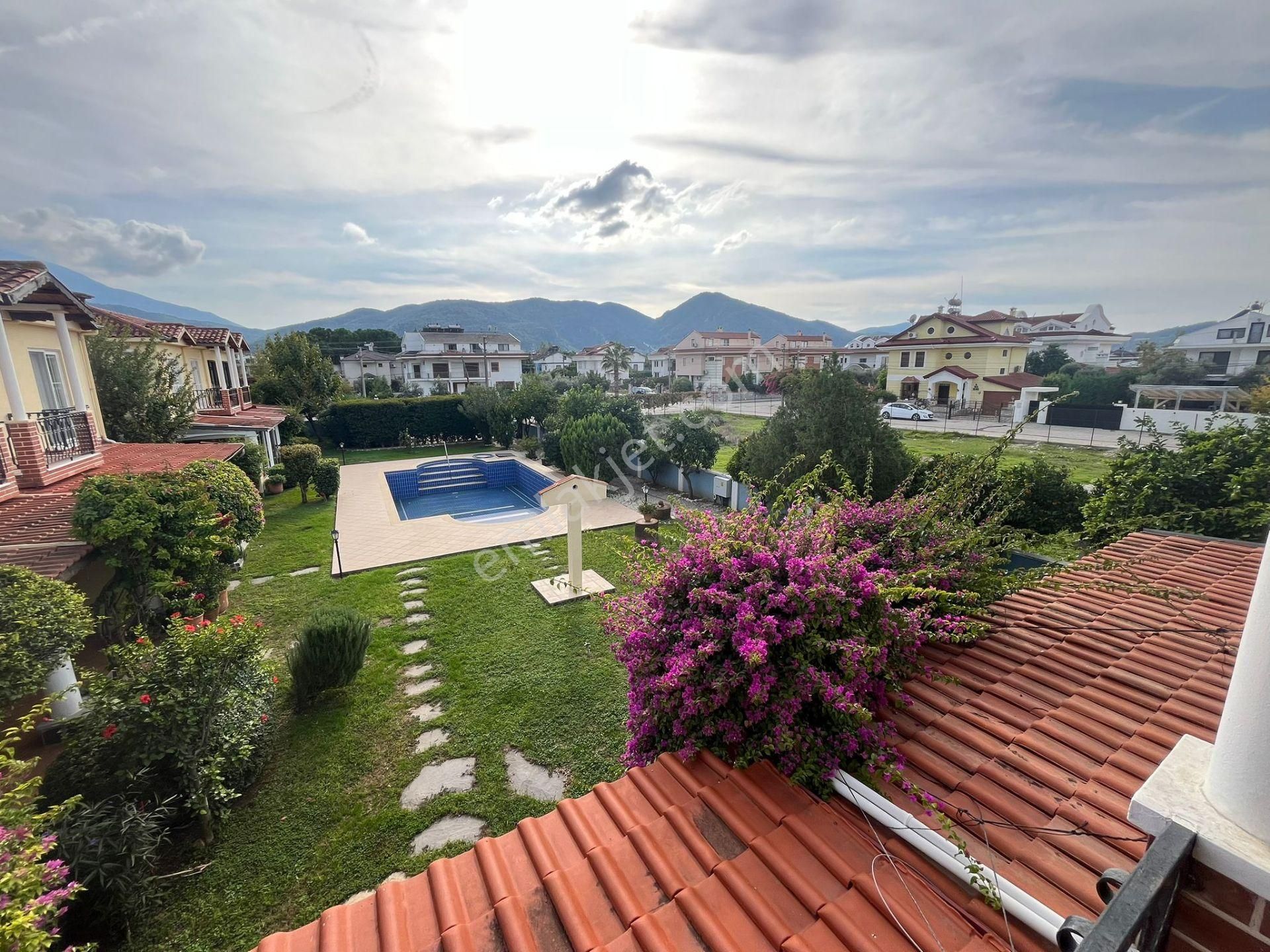 Fethiye Babataşı'nda Uzun Dönem Kiralı Eşyalı Villa - Görsel 31