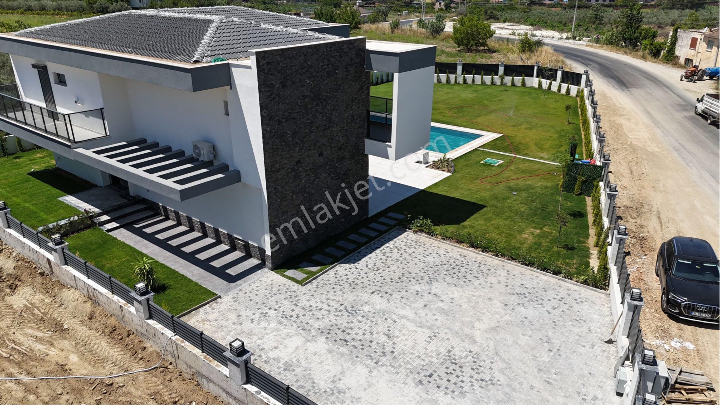 Müstakil Bağımsız 1 Dönüm İçinde 4+1 Özel Havuzlu Lüks Satılık Villa - Görsel 19