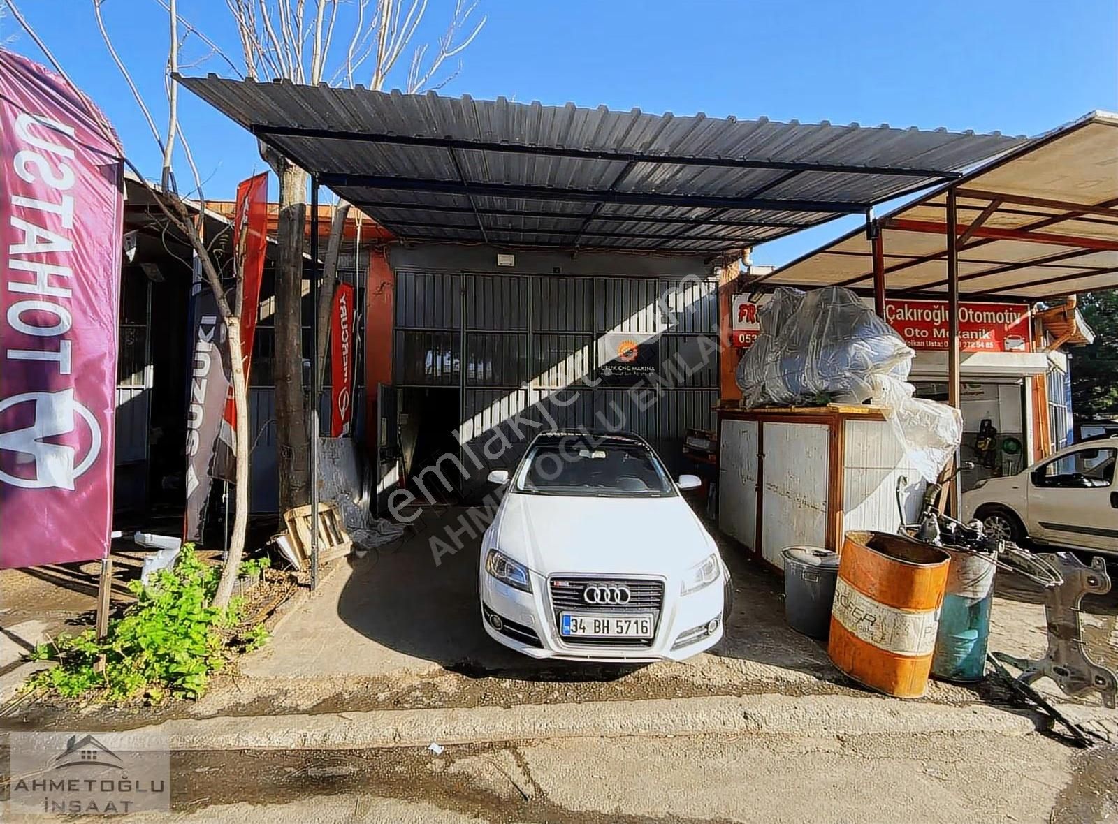 Ahmetoğlundan Velibaba Oto Sanayide Çift Katlı Satılık Dükkan
