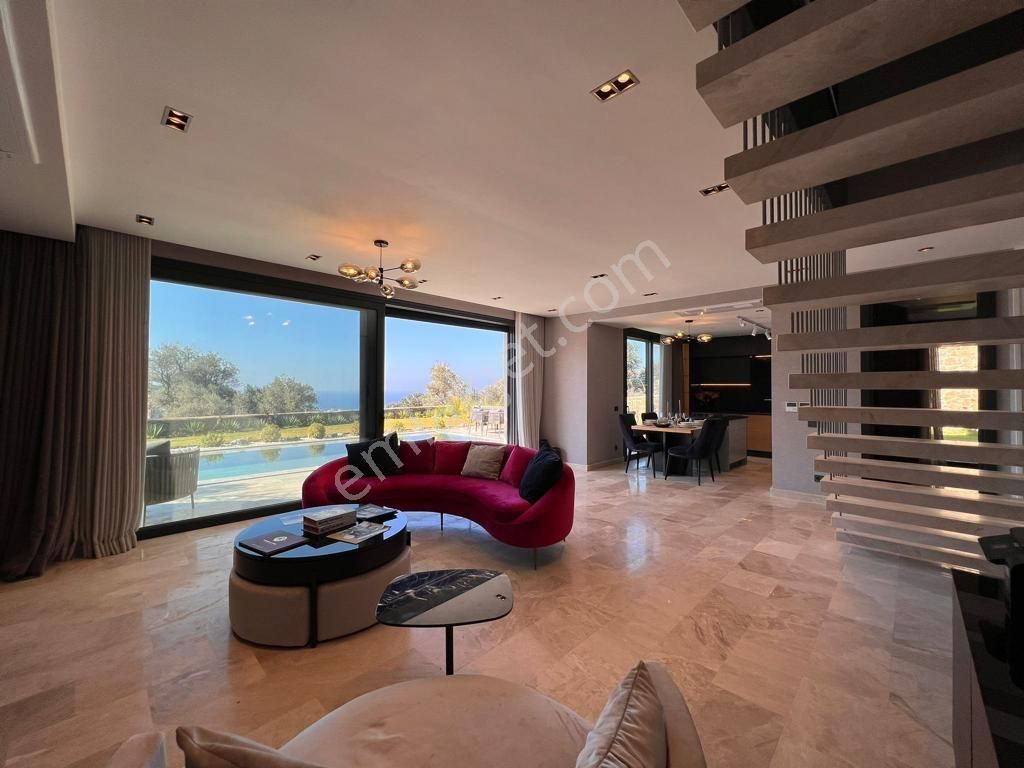 Bodrum Yalıkavak Satılık Özel Plajlı Deniz Manzaralı 4+1 Villa - Görsel 7