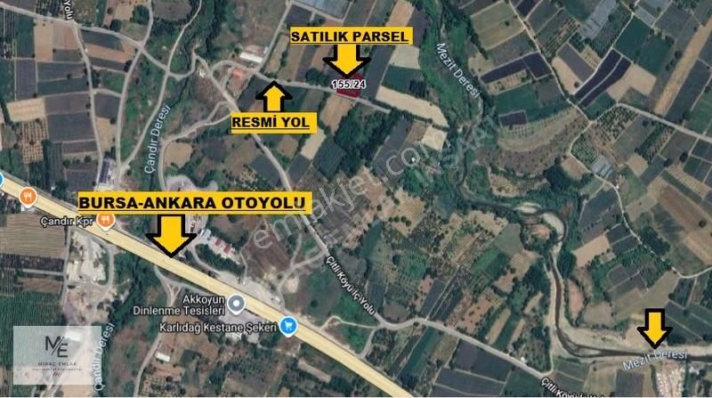 Miraç Emlaktan Kurşunluda Resmi Yola Cephe Kullanışlı Tarla - Görsel 3