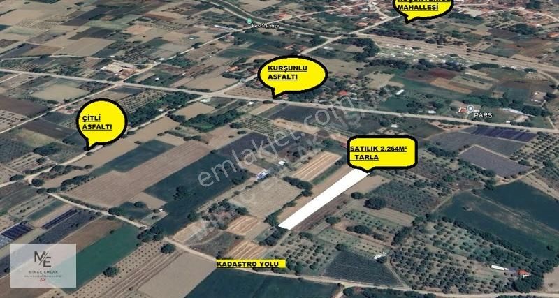 Miraç Emlaktan Küçükyenice De Asfalta Yerleşime Yakın Tarla