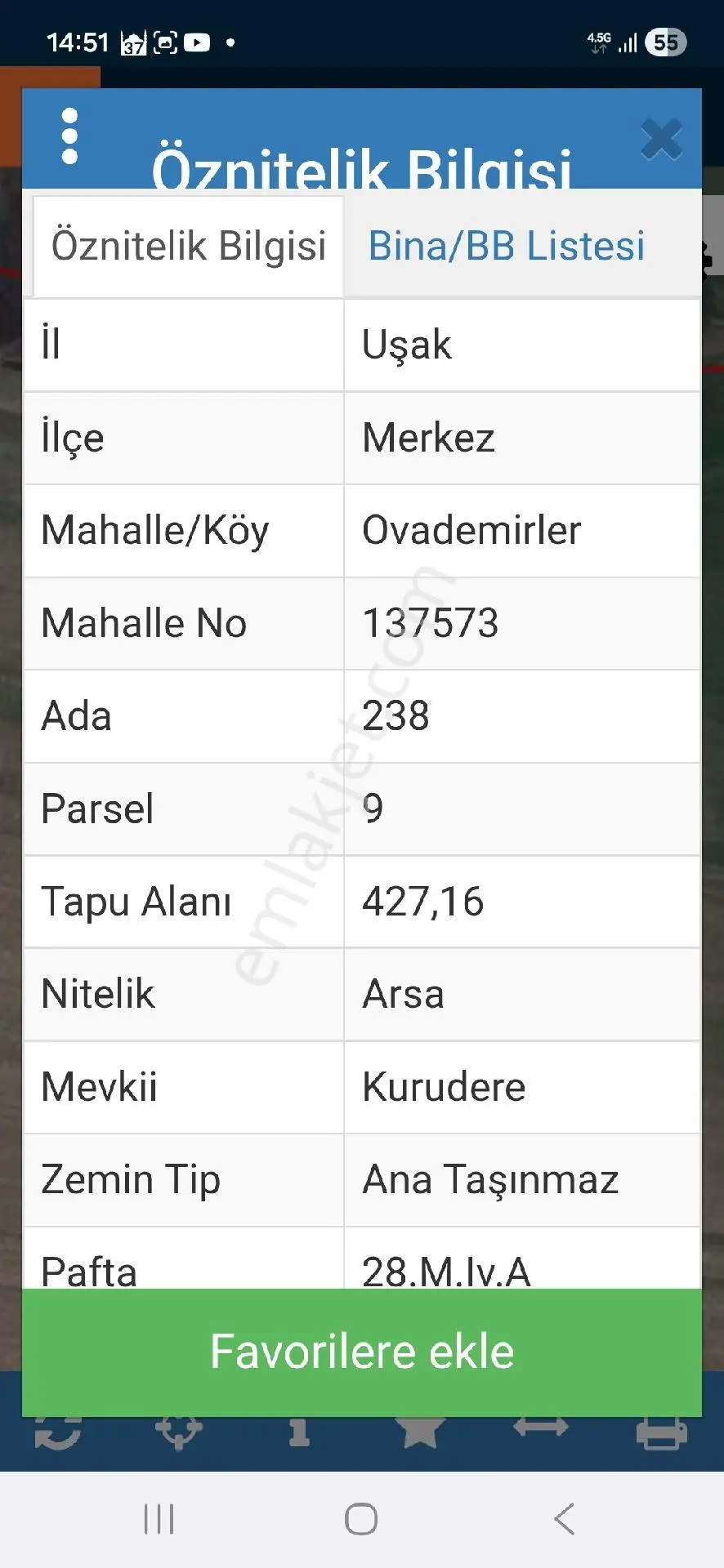 Atatürk Mahallesinde 4 Kata Müsadeli Köşe Parsel Satılık - Görsel 4