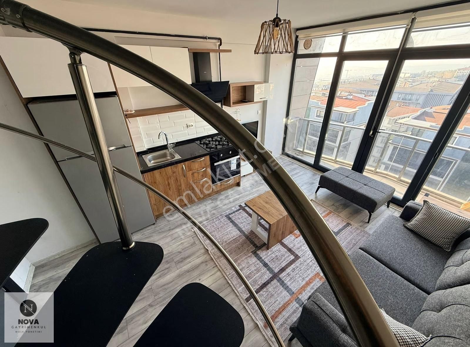 Nova'dan Dumlupınar Vizyon Sitesi 1+1 Manzaralı Dubleks Kiralık - Görsel 34