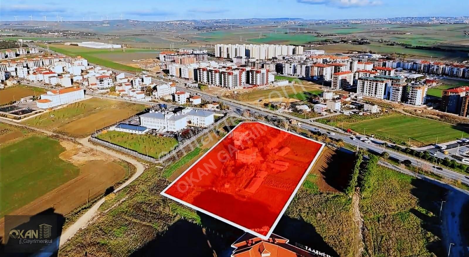 Silivri Merkez'de Satılık Tamamen Ticari Ve Hizmet İmarlı Arsa - Görsel 3