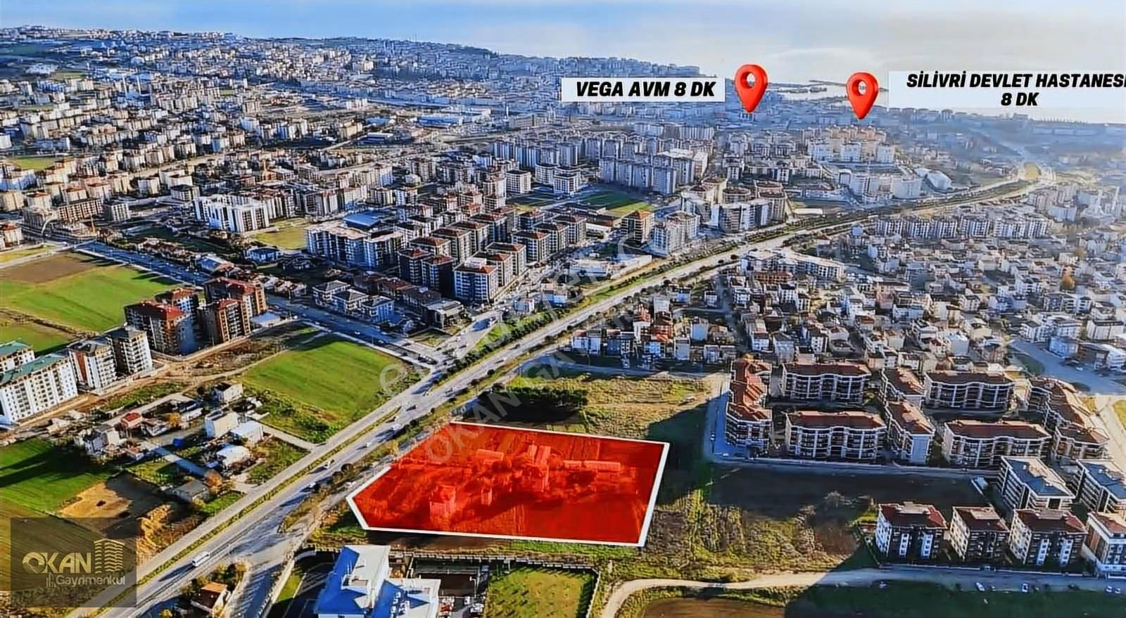 Silivri Merkez'de Satılık Tamamen Ticari Ve Hizmet İmarlı Arsa - Görsel 4