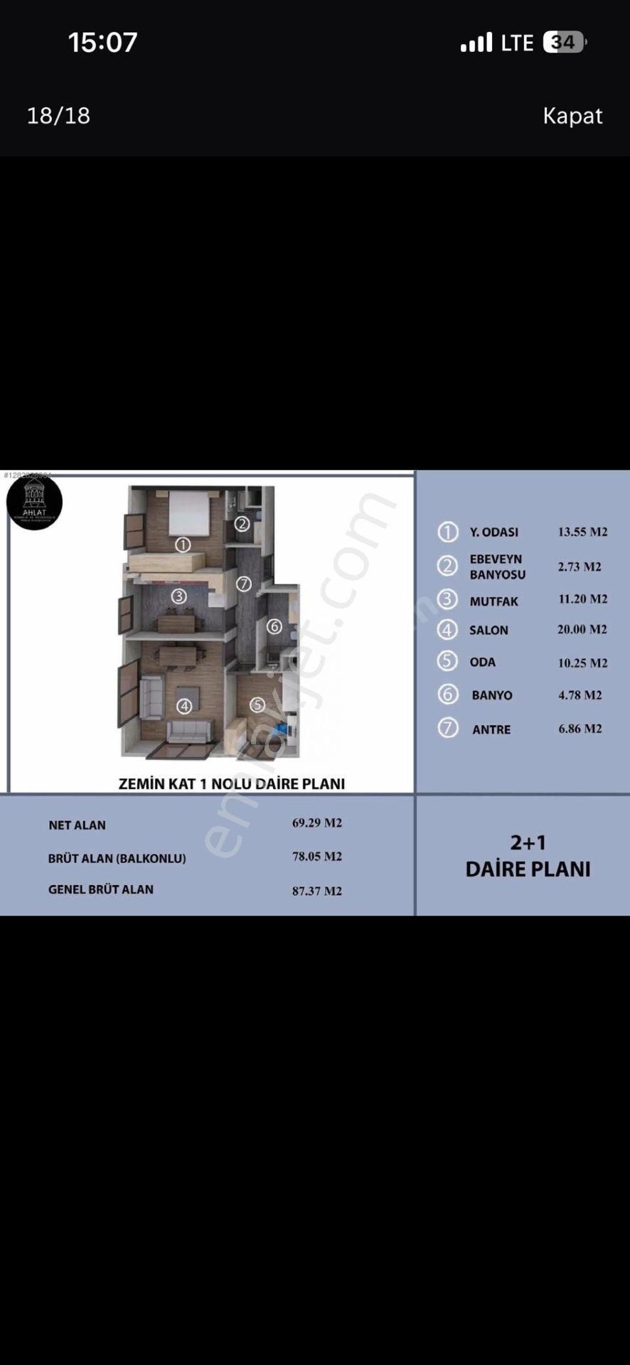 Turyaptan Sahil Mahallesinde Sıfır 2+1 Daire - Görsel 24
