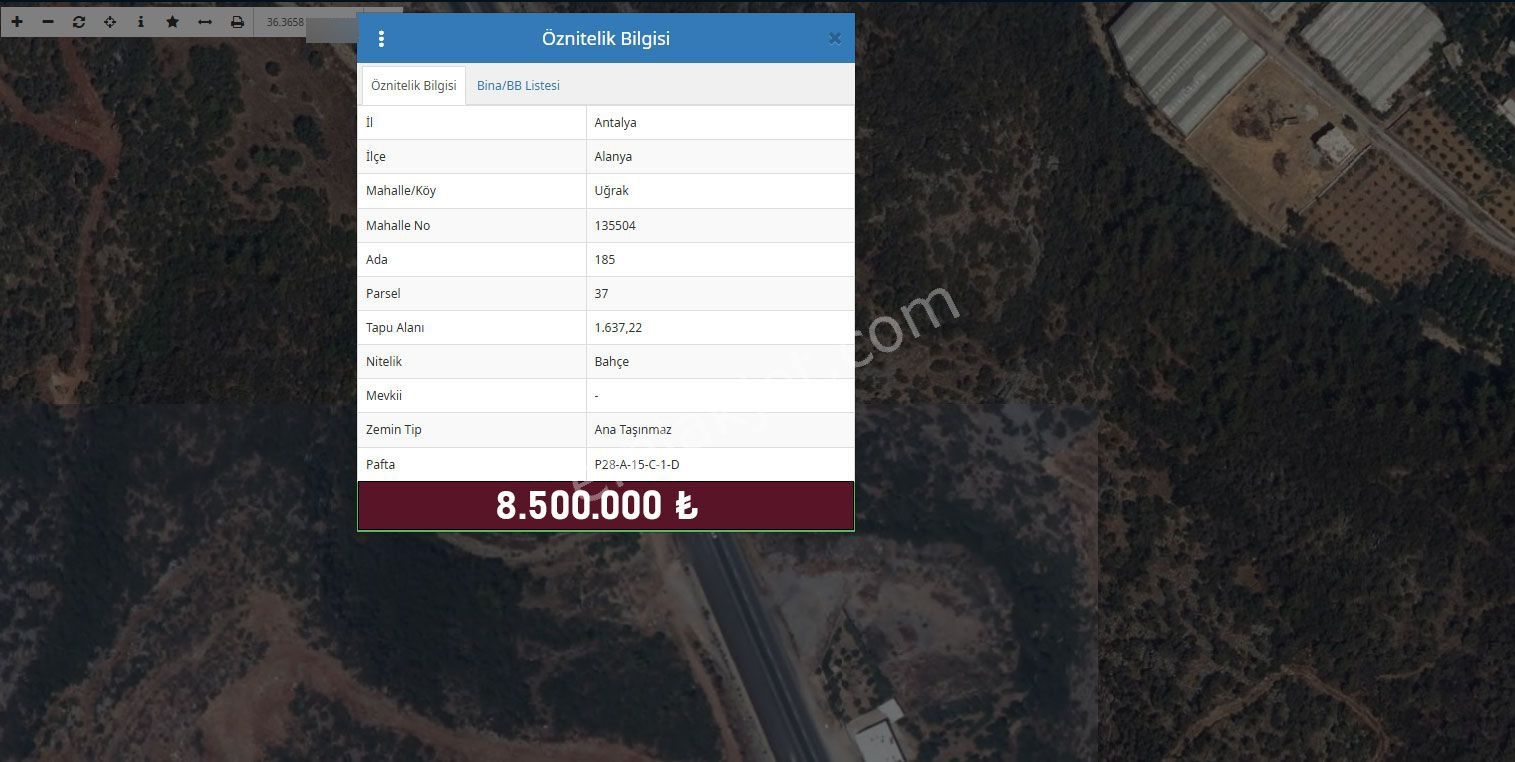 Alanya Uğrak'ta Yatırımlık Bahçe Ve Tarla Fırsatı ! - Görsel 2