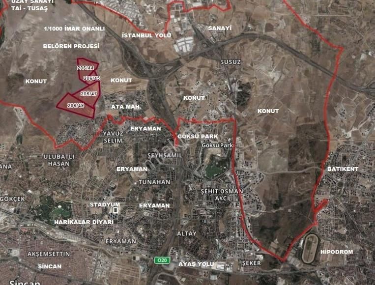 Yenimahalle Susuz Ata Mahallesi İlk Parselde Tapu Hisseler