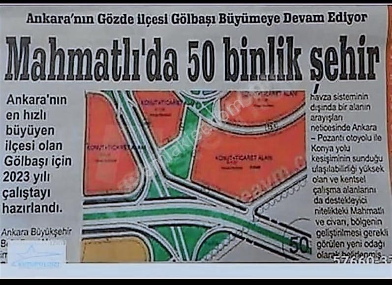 Gölbaşı Konut İmarlı Arsa - Görsel 2