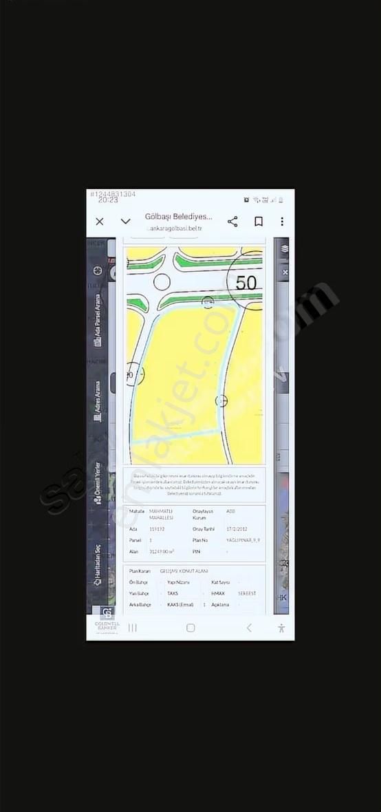 Gölbaşı Konut İmarlı Arsa - Görsel 3