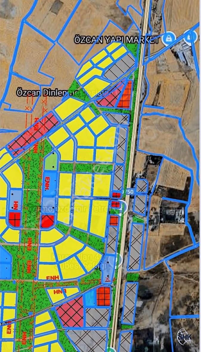 Gölbaşı Bezirhanede 830 M2 Tek Tapu Satılık İmarlı Arsa - Görsel 2