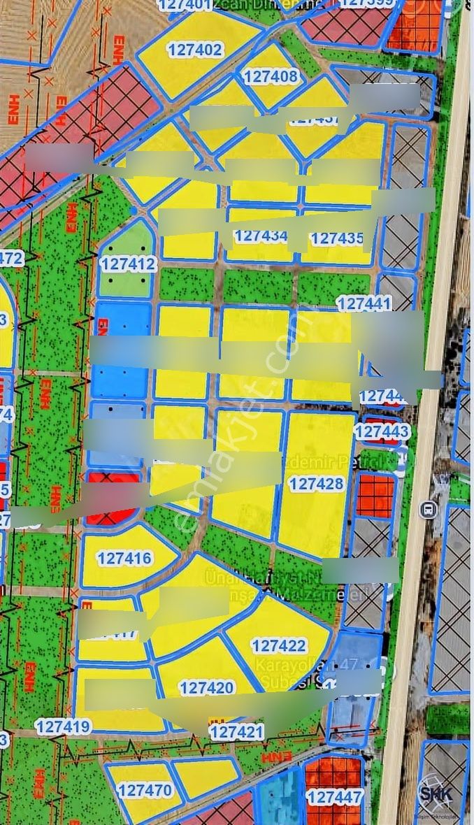 Gölbaşı Bezirhanede 830 M2 Tek Tapu Satılık İmarlı Arsa
