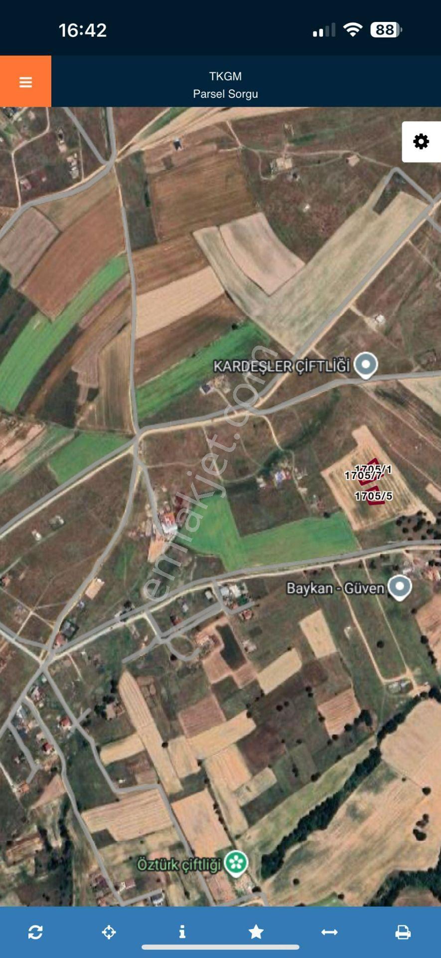 Büyükyoncalı Kasımeğri Mevkiinde Satılık 500 M2 Tek Tapu Arsa - Görsel 5