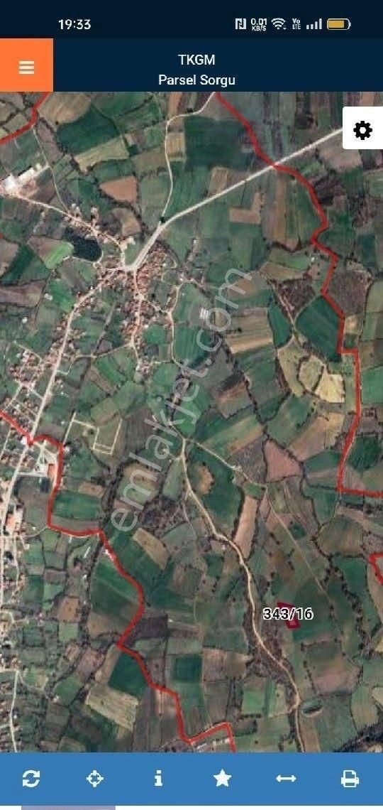 Çanakkale Çan Süle Köyde Satılık 2500m2 Tarla - Görsel 2