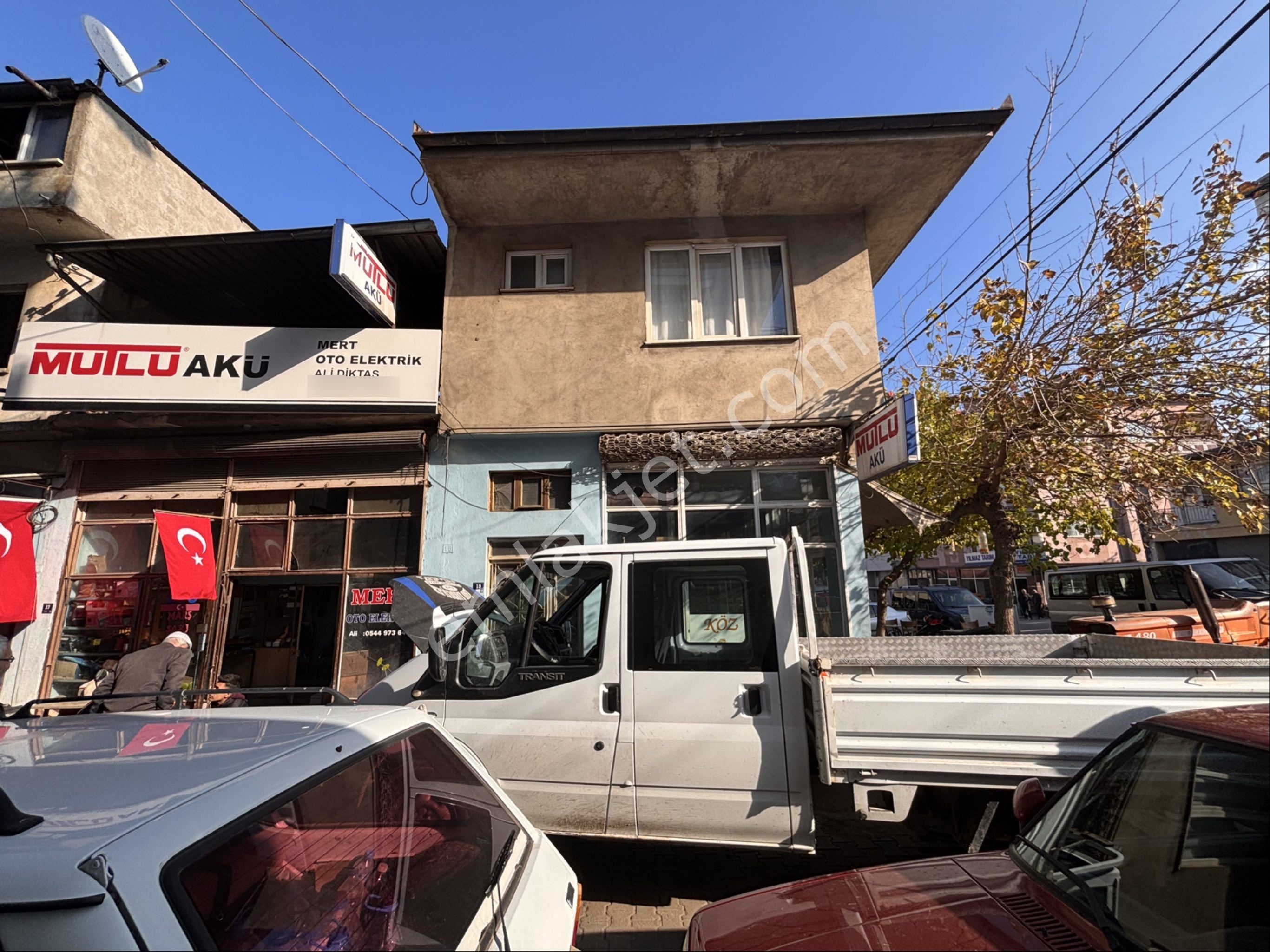 Karacasuda Satılık Otogar Yanı Sanayide Yola Cepheli Altı Dükkan Üstü Kargir Ev - Görsel 18