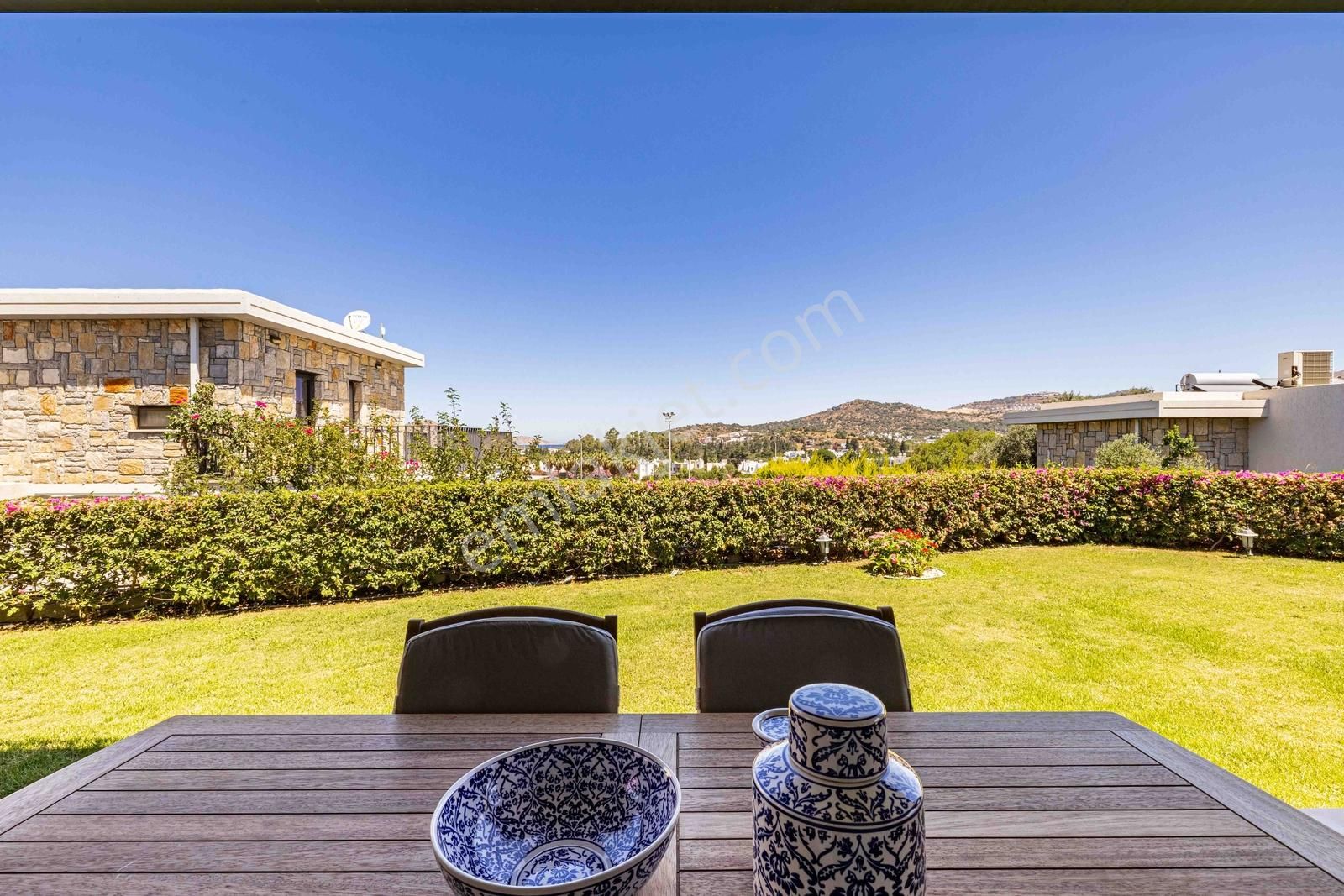 Gümüşlük Eka Sera Evlerinde Satılık Geniş Bahçeli 3+1 - Görsel 27