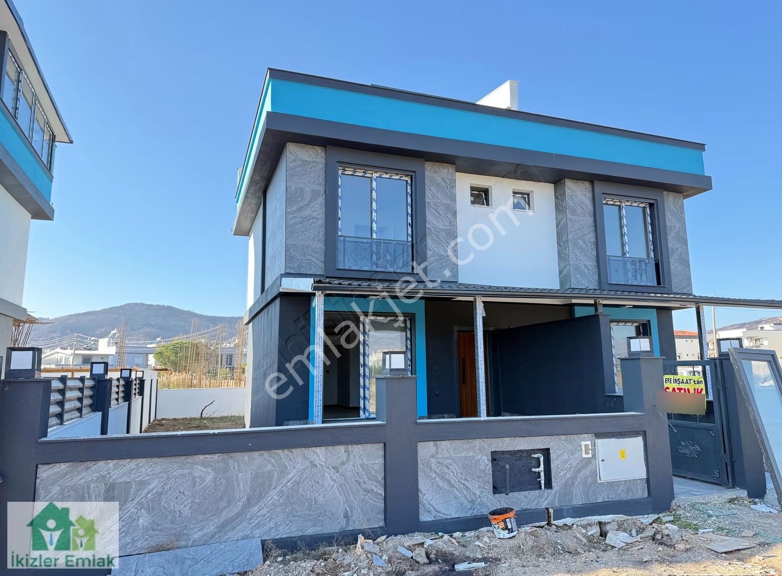 Ürkmez Doğanbey'de Denize Yakın Satılık Sıfır Bahceli 2+1 Villa - Görsel 15