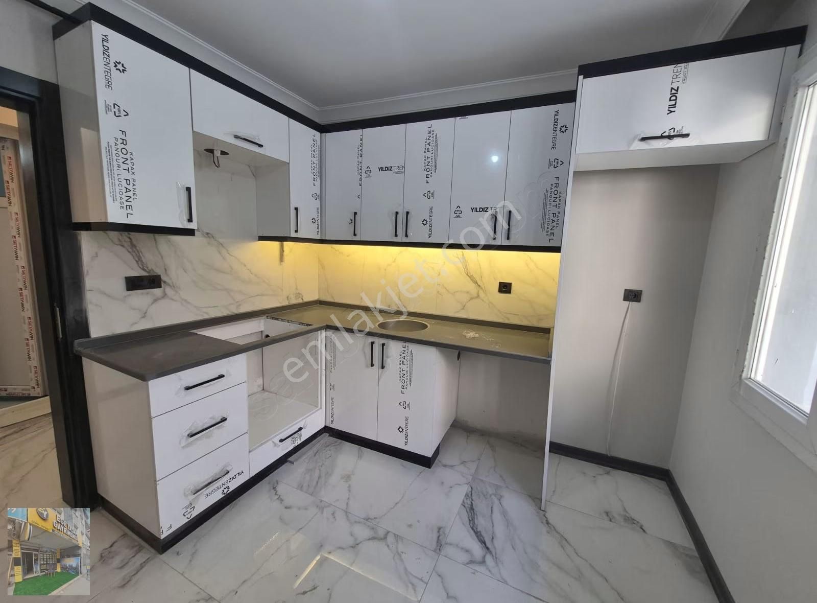 Ege Yaşamdan Komple Sıfır Tadilatlı Satılık Daire - Görsel 9