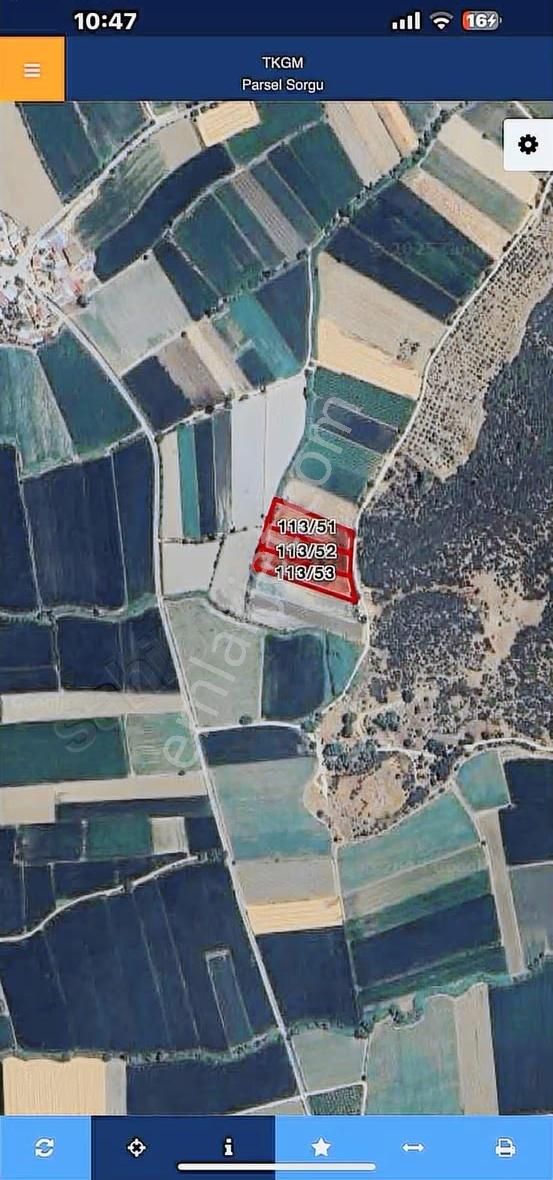 Pek Emlaktan Tire Kurşakta 13,300 M2 Satılık 3 Tapulu Tarla - Görsel 9