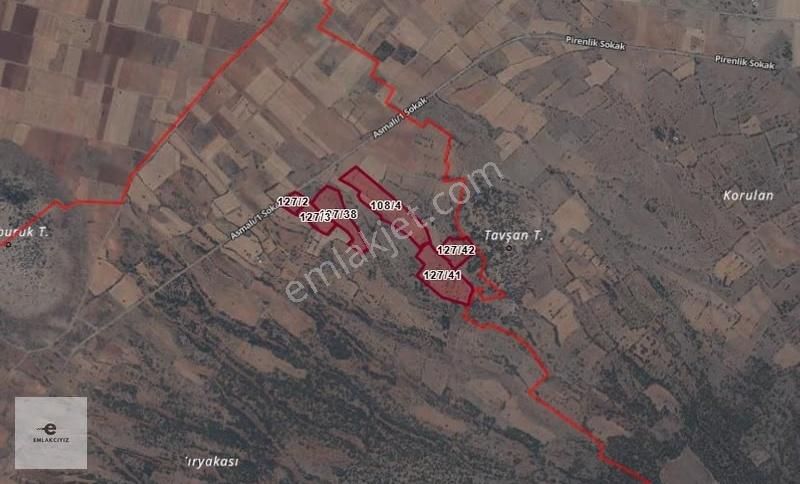 Denizli/tavas Derinkuyu Mahallesi'nde 103.489 M² Marjinal Arazi - Görsel 2