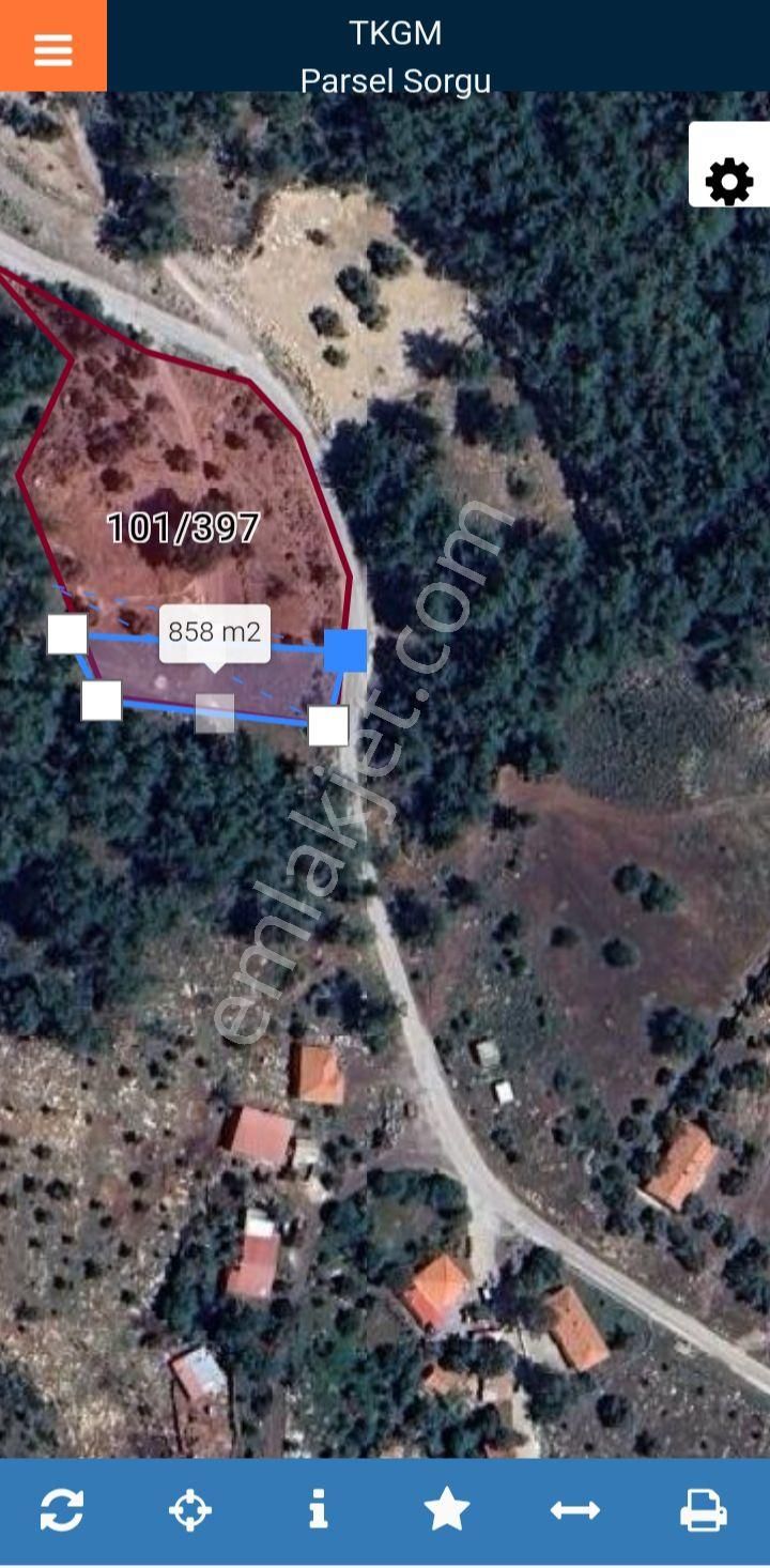 Milas Kayadere Köyü’nde Satılık Tarla - Görsel 3